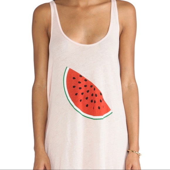 Wildfox Indiana Watermelon Tank Dress XS NWT - Picture 6 of 9